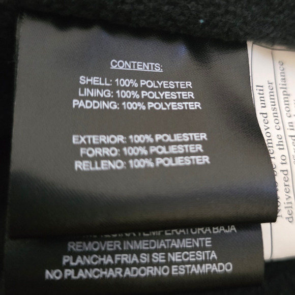 LONDON FOG BOY'S 54 E18 Winter Athletic Snow Puffer Jacket Coat 14/16 - Picture 6 of 7